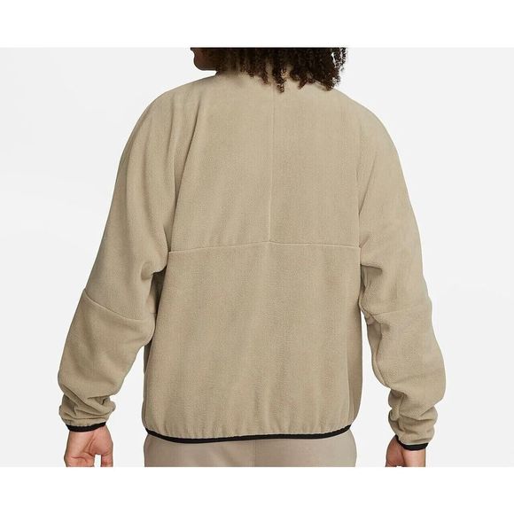 Nike DX0525 247 Men's Sz S Beige/Khaki Half-Zip Oversized Fleece Pullover $75 - Picture 9 of 9